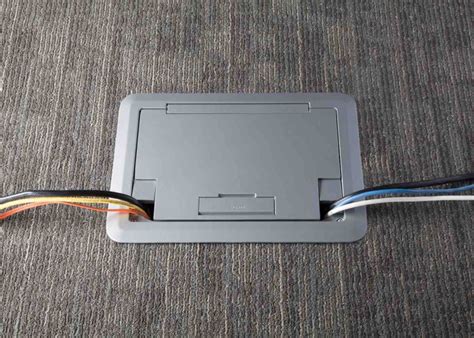 slab box electrical|legrand recessed floor box.